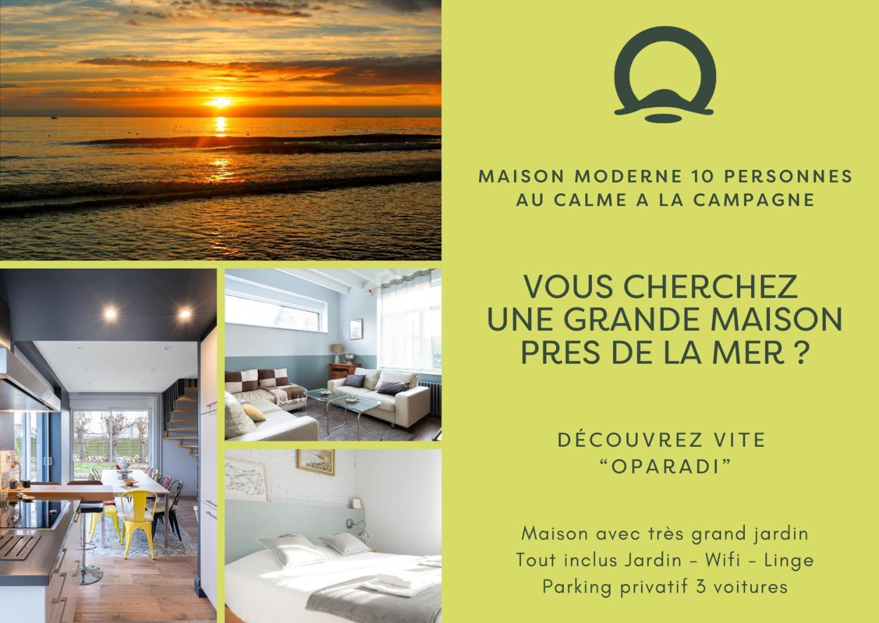 Oparadi "La Villa Nature" - Parfaite Pour Les Groupes Belle-et-Houllefort Exteriör bild